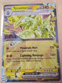 Tyranitar ex 66 - Pokemon Obsidian Flames