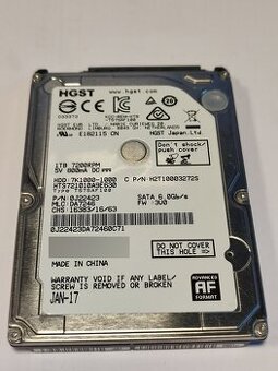 16x HDD HGST 1 TB SATA 2,5" - otestovaný, spolehlivý - 1