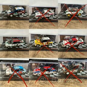 Rally modely 1:43 - 1