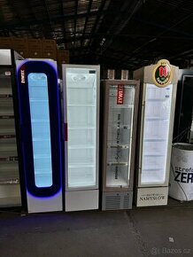 Prosklená chladicí lednice