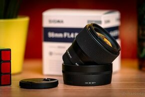 Sigma 56 mm f/1,4 DC DN Contemporary pro Sony E