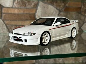 Nissan Silvia Spec-R Nismo Aero S15 1:18 Bílá - 1