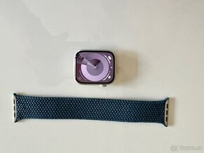 Apple Watch Series 7 GPS 45mm z hvězdně bílého hliníku