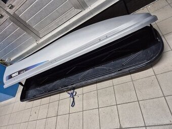 Střešní box THULE Alpine 500 (d=230cm) vč.klíče a úchytů