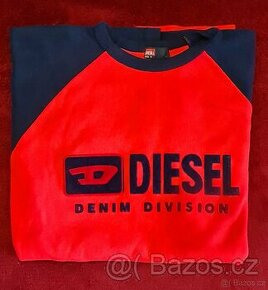 DIESEL PÁNSKÉ TRIČKO Denim Division Zánovní, rozbaleno - 1