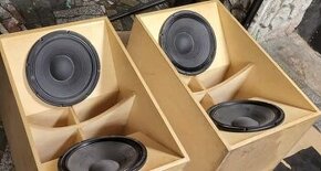 2ks Stredobas reprobedna 2x 15" (sub / subwoofer)