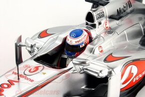 F1 MERCEDES MCLAREN MP4/28 JENSON BUTTON MINICHAMPS 1:18