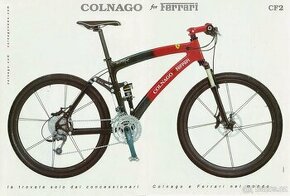 Historické jízdní horské kolo FERRARI / COLNAGO - RARITA