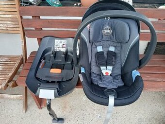 Autosedačka CYBEX Aton 5 šedo-černá + ISOFIX