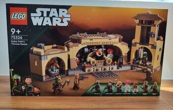 Nové Lego 75326 Trůnní sál Boby Fetta