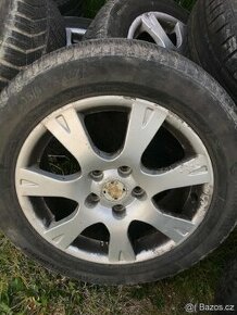 Alu kola 16” 5x112 Škoda a zimní pneu 205/55R16 - 1