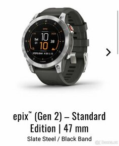 Garmin epix™ (Gen 2) – Standard Edition | 47 mm