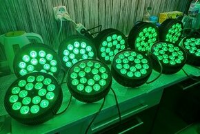 Nové ALU LED Par 18x12 Wat