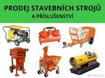 Prodej stavebních strojů Praha