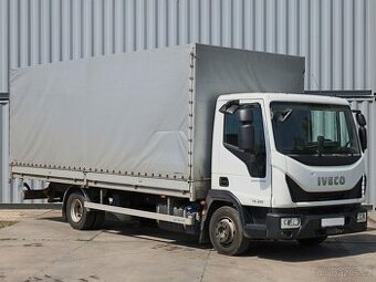 Iveco EUROCARGO 75 E210, EURO 6, 15 PALET, HLINÍKOVÉ BOČNICE