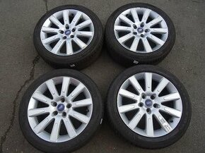 Alu disky originál Ford 17", 5x108,ET 50, letní pneu