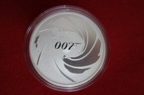 Investiční stříbro - 2x 1 Oz James Bond 2020 + 2021 - 1