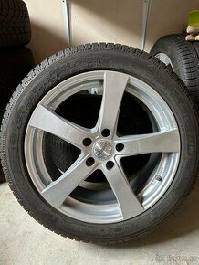 Zimní pneu 245/45 R18 + ALU, takřka nejeté