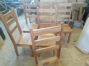 Jídelní židle masiv dub nové - 1