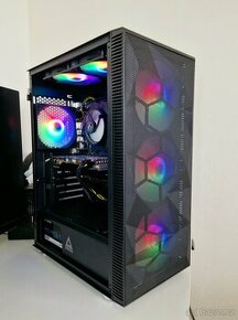 Herní PC, Ryzen 5 4500, RX 6600 XT 8GB, 16GB RAM, SSD - 1