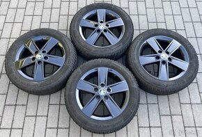 Octavia - 16" Star + zimní 205/55 R16 Continental - 1