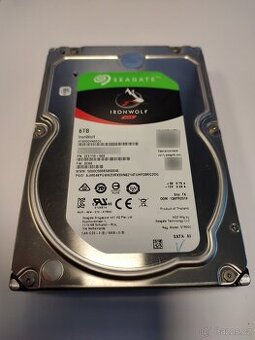 4x HDD Seagate IronWolf  6 TB SATA - otestované