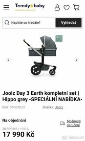 Joolz earth 3 Hippo grey - 1