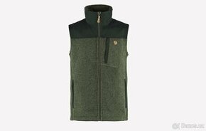 Nová vesta Fjallraven Buck Fleece Vest M | Deep Forest - 1