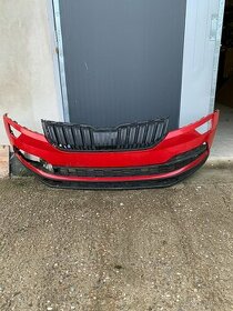 predni naraznik skoda karoq 17-22 maska spoiler