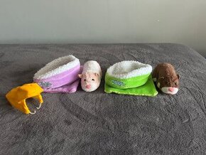 Zhu Zhu Pets křečci+pelíšky a pláštěnka