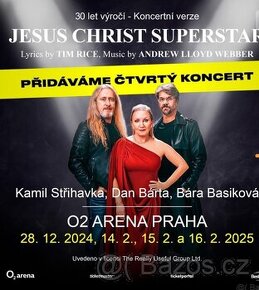 Vip  2 vstupenky na Jesus Christ Superstar v Praze