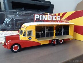 Bernard 28 Electrical Truck Pinder Cirkus - 1951  1:43