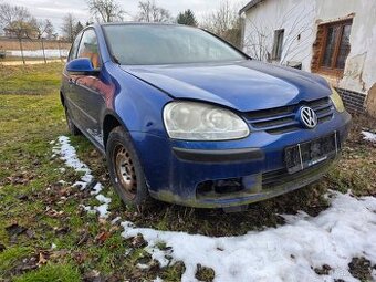 Golf 5 1.6 Fsi Celé auto Odhlášeno