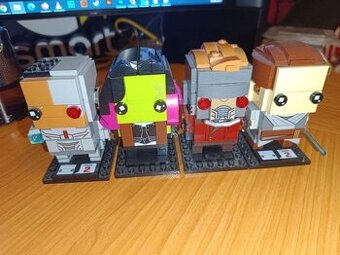 LEGO 4x BrickHeadz - Gamora, StarLord, Rey a Cyborg