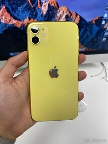 iPhone 11 Yellow KONDICE BATERIE 100% TOP - 1