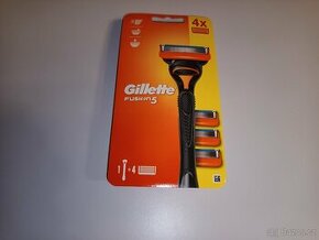 Holicí strojek Gillette Fusion5 + hlavice 4 ks