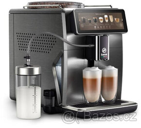 Espresso Saeco Xelsis Suprema SM8889/00, titan, kov, šedá