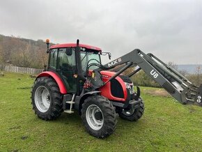 Zetor Proxima 85 Plus s čelním nakladačem s SPZ