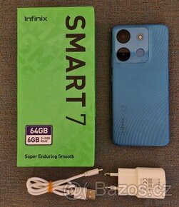 Infinix Smart 7 3GB/64GB modrý , záruka