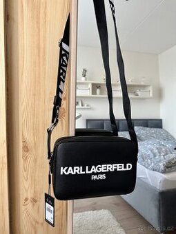 ČERNÁ CROSSBODY KABELKA KARL LAGERFELD 3