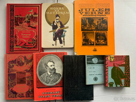 Jules Verne - různé knihy, vyd. MF, Vybíral, Mustang, Kočí