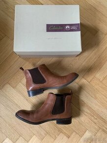 Dámské kotníkové boty Clarks Pita Sedona vel. 41