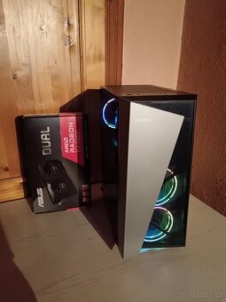 Herní PC i7 8700,RX 6600 DUAL8GB,Ram 16GB DDR4,SSD,HDD