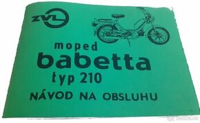 Babetta 210 Návod k obsluze