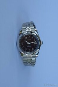 Seiko Mod Datejust arabic black dial 2 Automatické