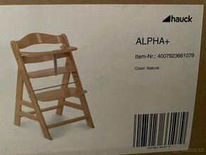 Hauck Alpha židle dětská NOVÁ - 1