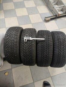 Zimní pneu 185/55r14 na alu - 1