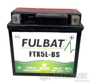 Nový nepoužitý bezúdržbový akumulátor FTX5L-BS 12V 4Ah