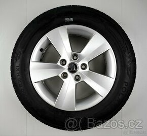 Škoda Superb - Originání 16" alu kola - Zimní pneu - 1