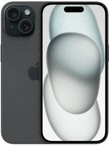 Prodám iPhone 15 256GB černá 100% stav + záruka do 11/25